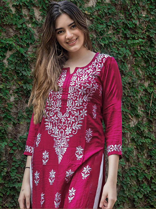 Chikankari Kurti