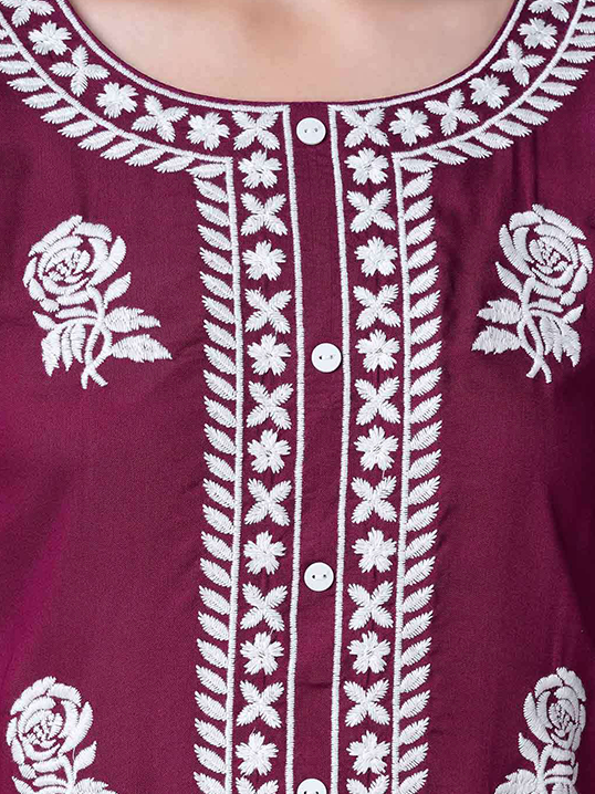 Sequin Embroidered Kurti