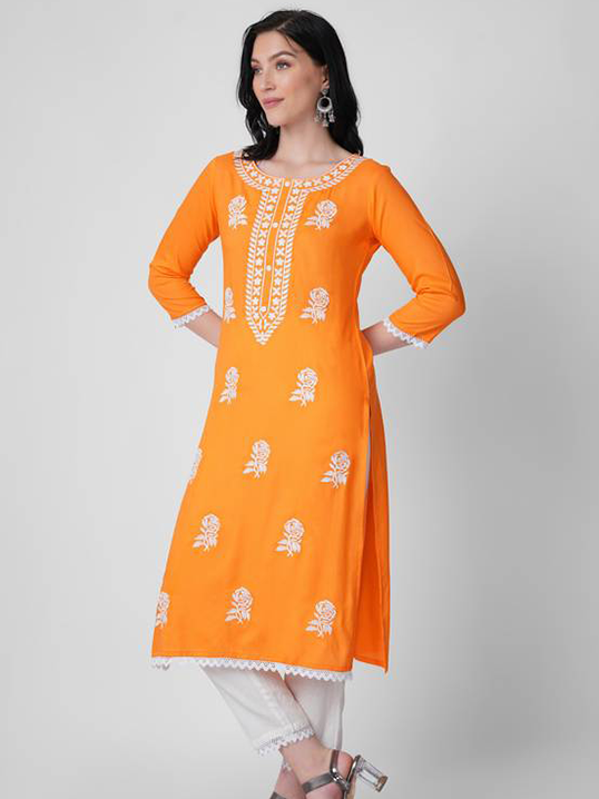 Sequin Embroidered Kurti