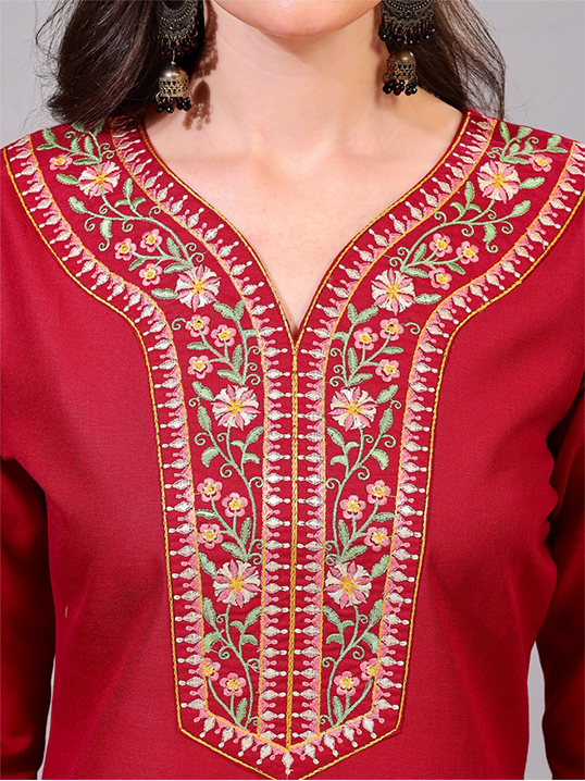 Pure Cotton Kurta Set With Dupatta