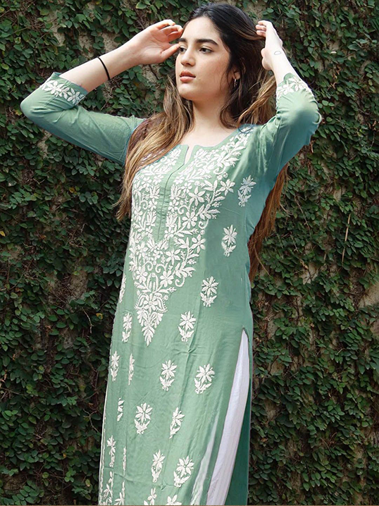 Chikankari Kurti